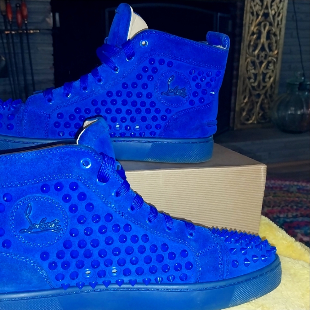 Christian Louboutin Blue Spike Size 9